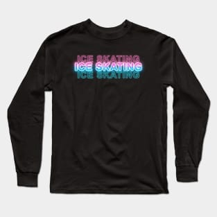 Ice Skating Long Sleeve T-Shirt